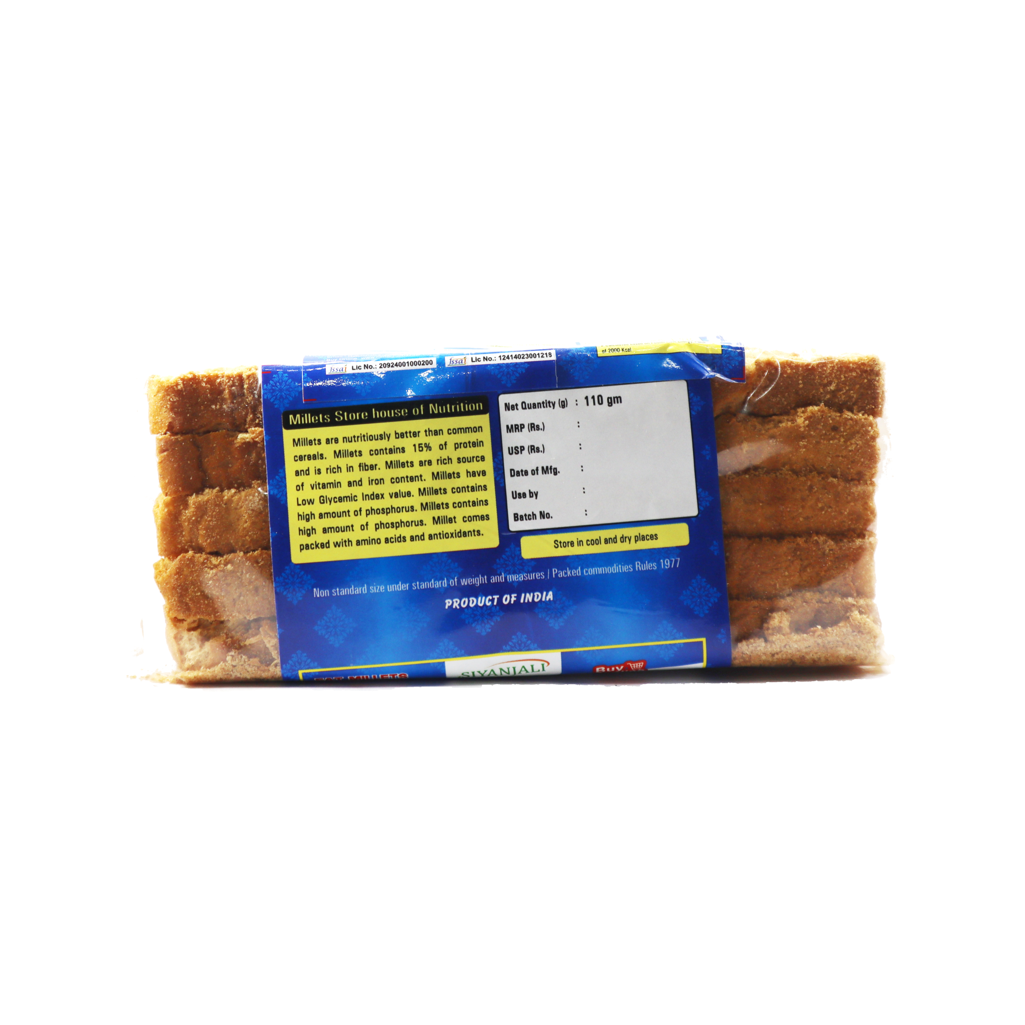 millet-rusk-back Multi Millets Rusk – Power of 9 Grains in Every Crunch - Image 2